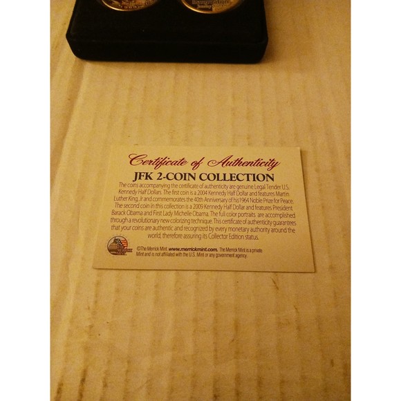 "I Have A Dream" King-Obama Coin Collection - Picture 3 of 7